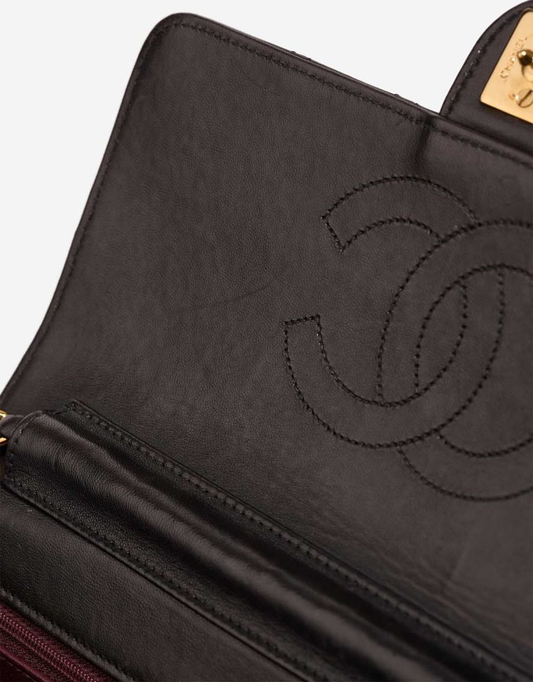 Chanel Flap Bag New Small Lamb Black Signs of wear | Sell your designer bag