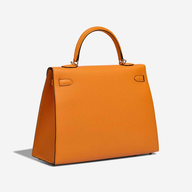 Hermès Kelly 35 Epsom Apricot / Malachite | Sell your designer bag
