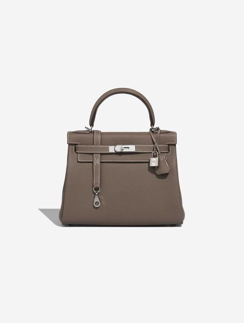 Hermès Kelly 28 Epsom Étoupe Front | Sell your designer bag