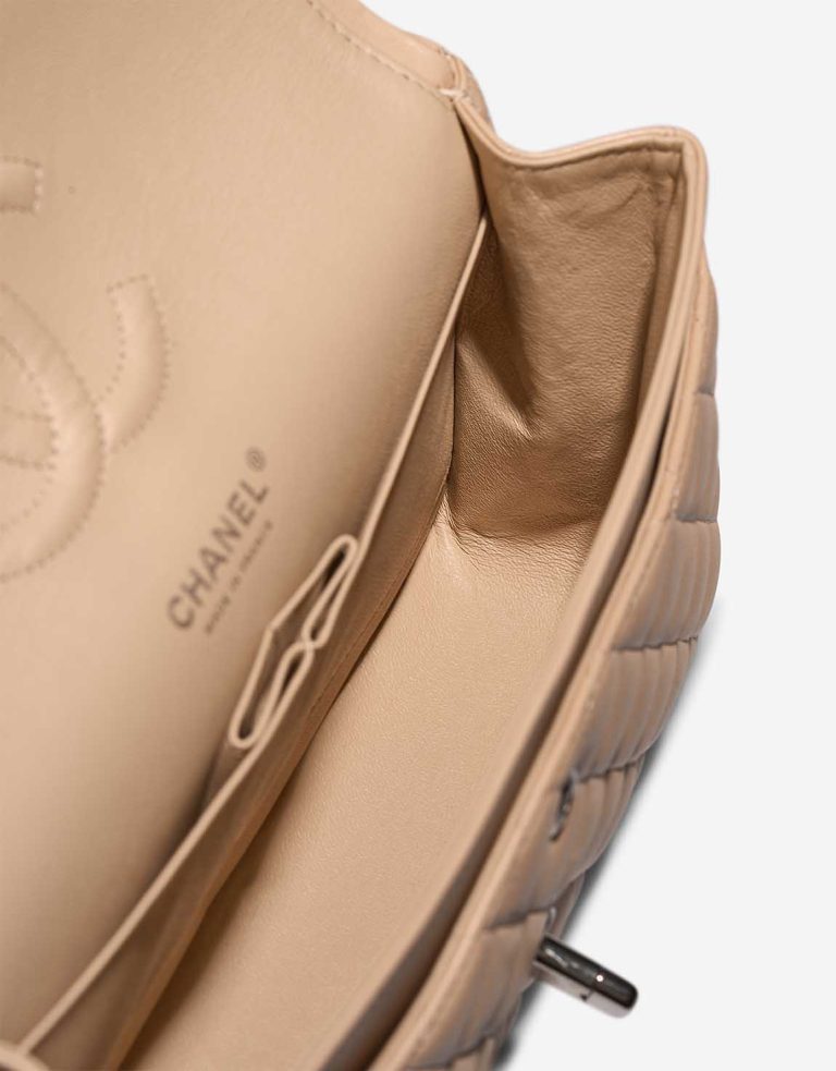 Chanel Timeless Medium Lamb Beige Inside | Sell your designer bag