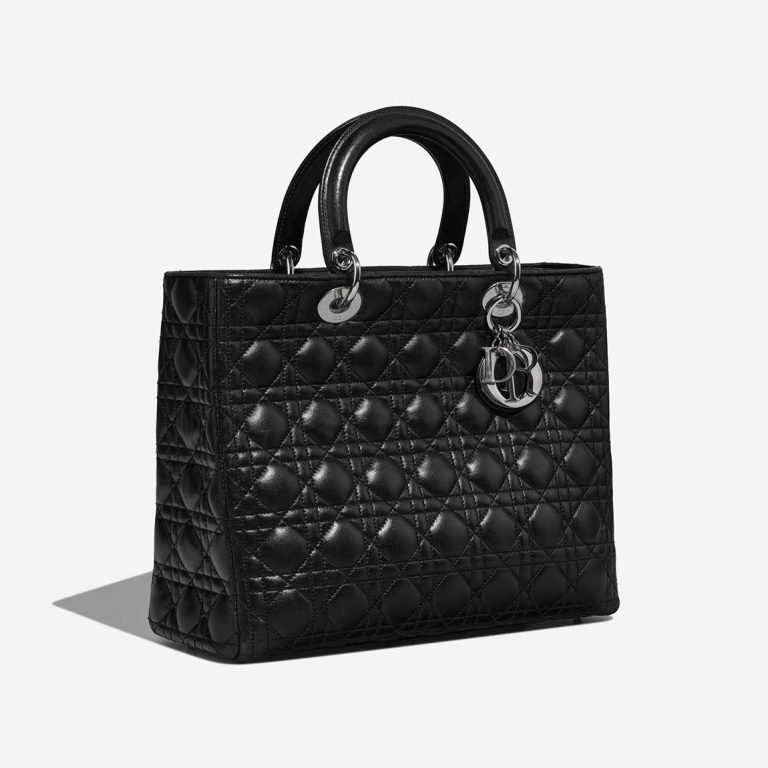 Dior Lady Large Lamb Black | Sell your designer bag