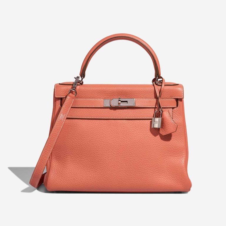 Hermès Kelly 28 Clémence Crevette Front | Sell your designer bag