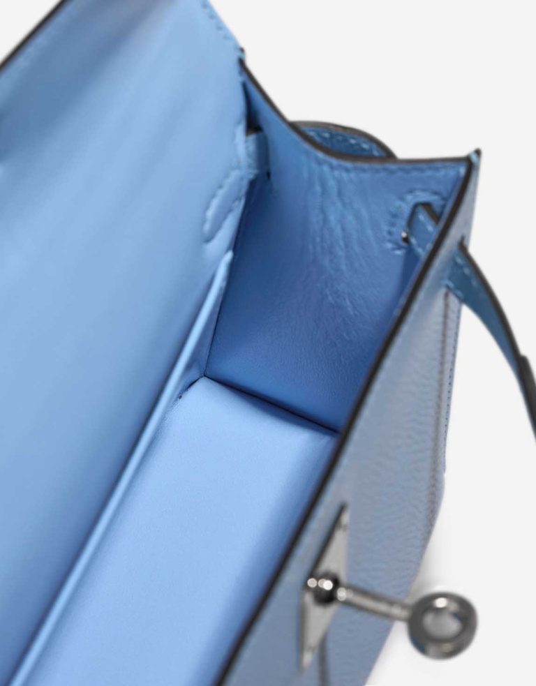 Hermès Kelly Mini Epsom Céleste Inside | Sell your designer bag