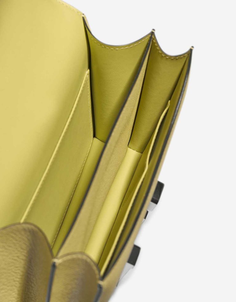 Hermès Constance 18 Chèvre Mysore Jaune Bourgeon Inside | Sell your designer bag