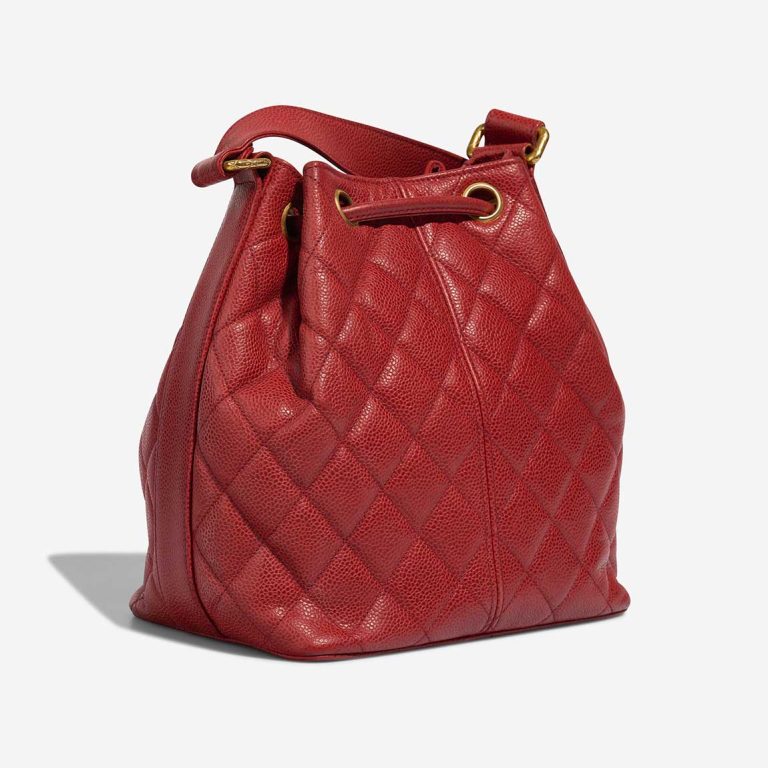 Chanel Drawstring Caviar Red | Sell your designer bag