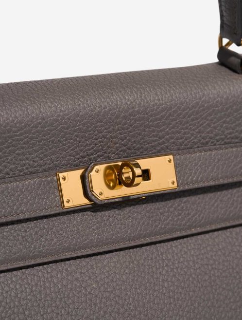 Hermès Kelly 32 Togo Gris Étain Closing System | Sell your designer bag