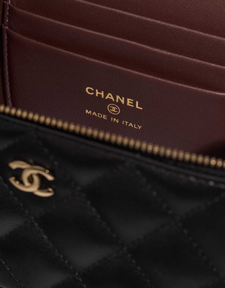 Chanel Vanity Small Lamb Black Logo | Sell your designer bag