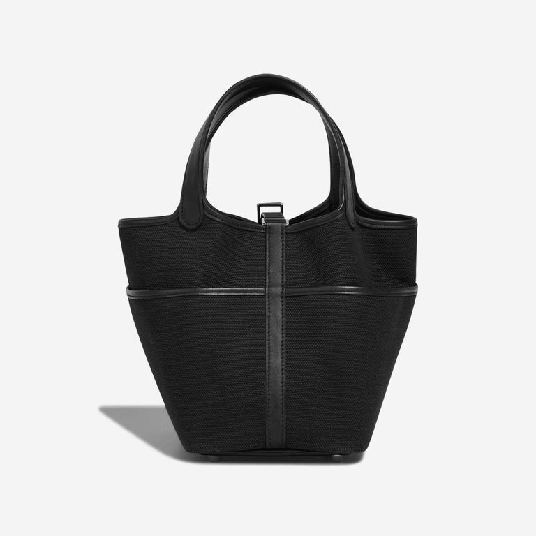 Hermès Picotin Cargo 18 Toile Goeland / Swift Black | Sell your designer bag