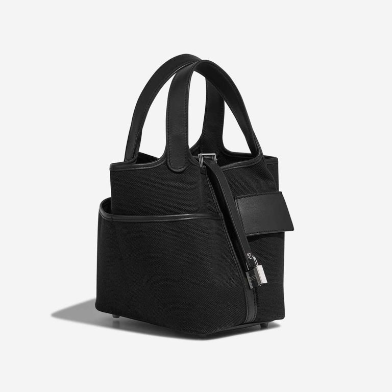 Hermès Picotin Cargo 18 Toile Goeland / Swift Black | Sell your designer bag