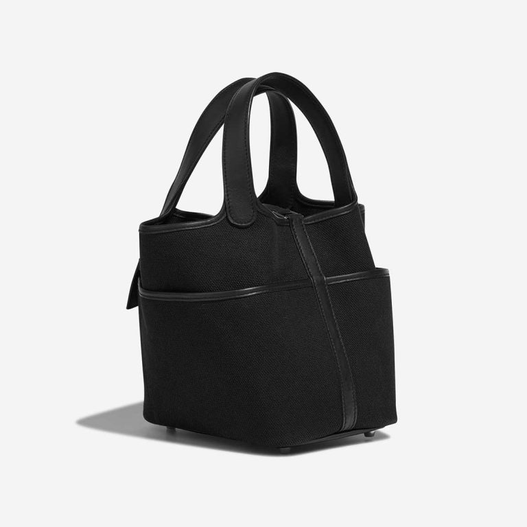 Hermès Picotin Cargo 18 Toile Goeland / Swift Black | Sell your designer bag