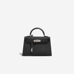Hermès Kelly Mini Epsom Black Front | Sell your designer bag
