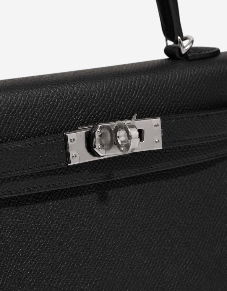 Hermès Kelly Mini Epsom Black Closing System | Sell your designer bag