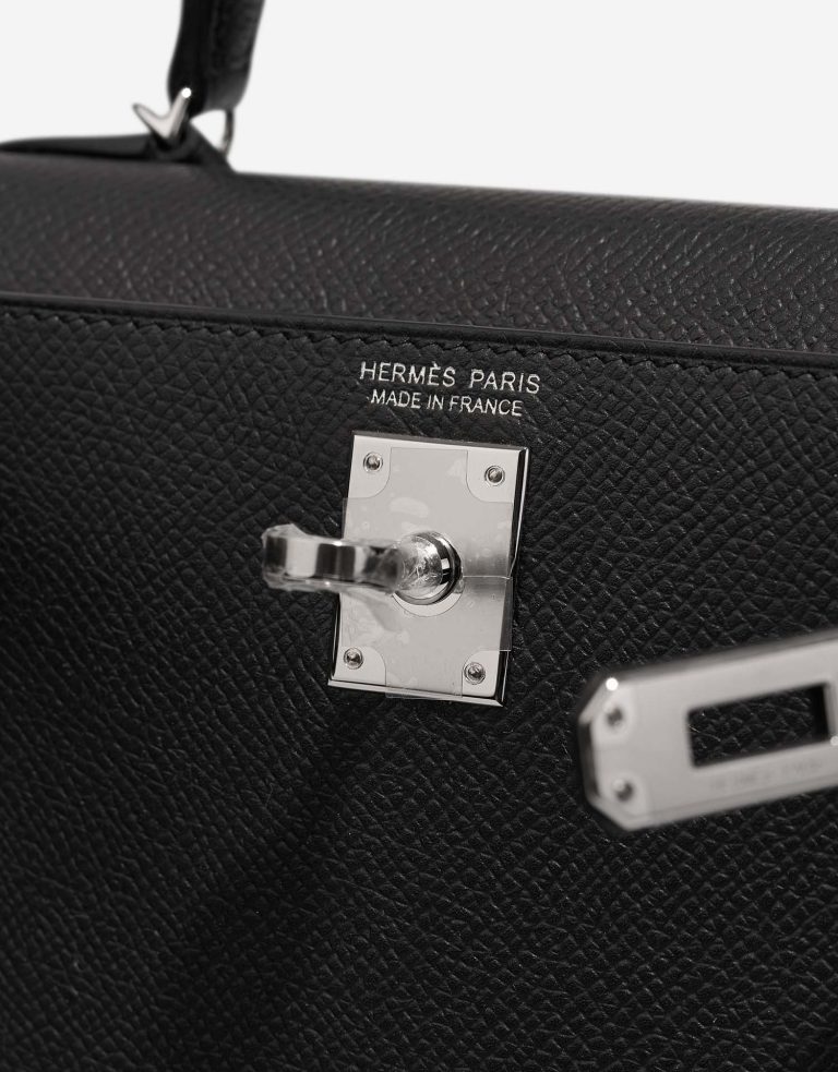 Hermès Kelly Mini Epsom Black Logo | Sell your designer bag