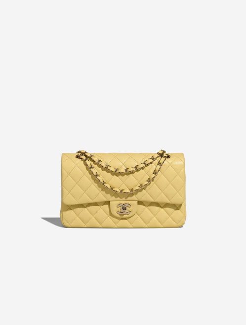 Chanel Timeless Medium Caviar Yellow Front | Sell your designer bag