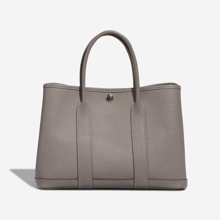 Hermès Garden Party 30 Veau Négonda Gris Asphalte | Sell your designer bag