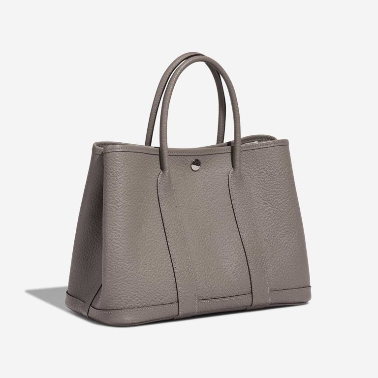 Hermès Garden Party 30 Veau Négonda Gris Asphalte | Sell your designer bag