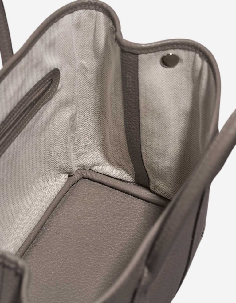 Hermès Garden Party 30 Veau Négonda Gris Asphalte Inside | Sell your designer bag