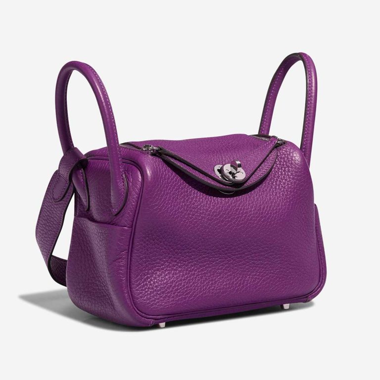 Hermès Lindy Mini Taurillon Clémence Anémone | Sell your designer bag