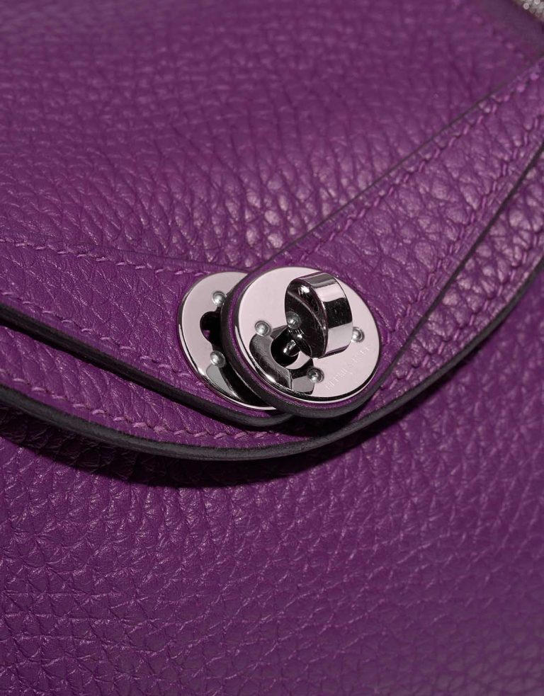 Hermès Lindy Mini Taurillon Clémence Anémone Closing System | Sell your designer bag