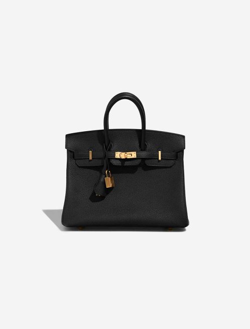 Hermès Birkin 25 Togo Black Front | Sell your designer bag
