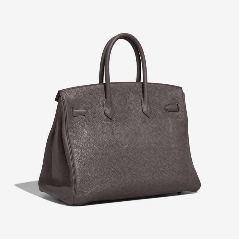 Hermès Birkin HSS 35 Taurillon Clémence Étain / Bleu Brighton | Sell your designer bag