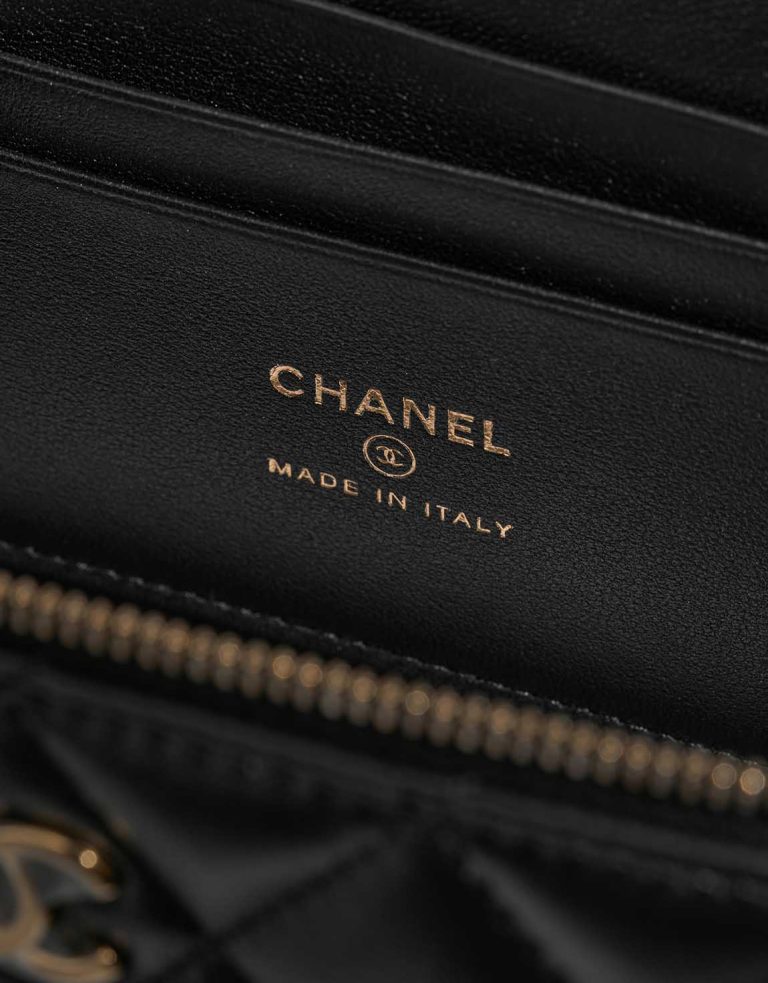Chanel Vanity Small Lamb Black Logo | Sell your designer bag