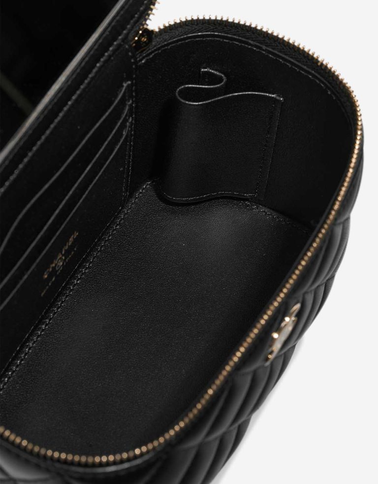 Chanel Vanity Small Lamb Black Inside | Sell your designer bag
