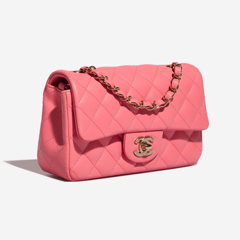 Chanel Timeless Mini Rectangular Lamb Pink | Sell your designer bag