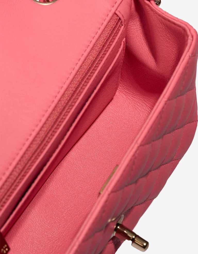 Chanel Timeless Mini Rectangular Lamb Pink Inside | Sell your designer bag