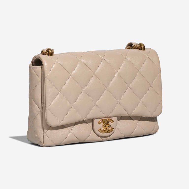 Chanel Flap Bag Medium Lamb Off White | Sell your designer bag