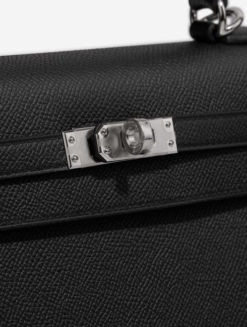 Hermès Kelly 25 Epsom Black Closing System | Sell your designer bag