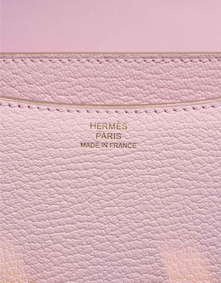 Hermès Constance 18 Chèvre Mysore Mauve Pâle Logo | Sell your designer bag
