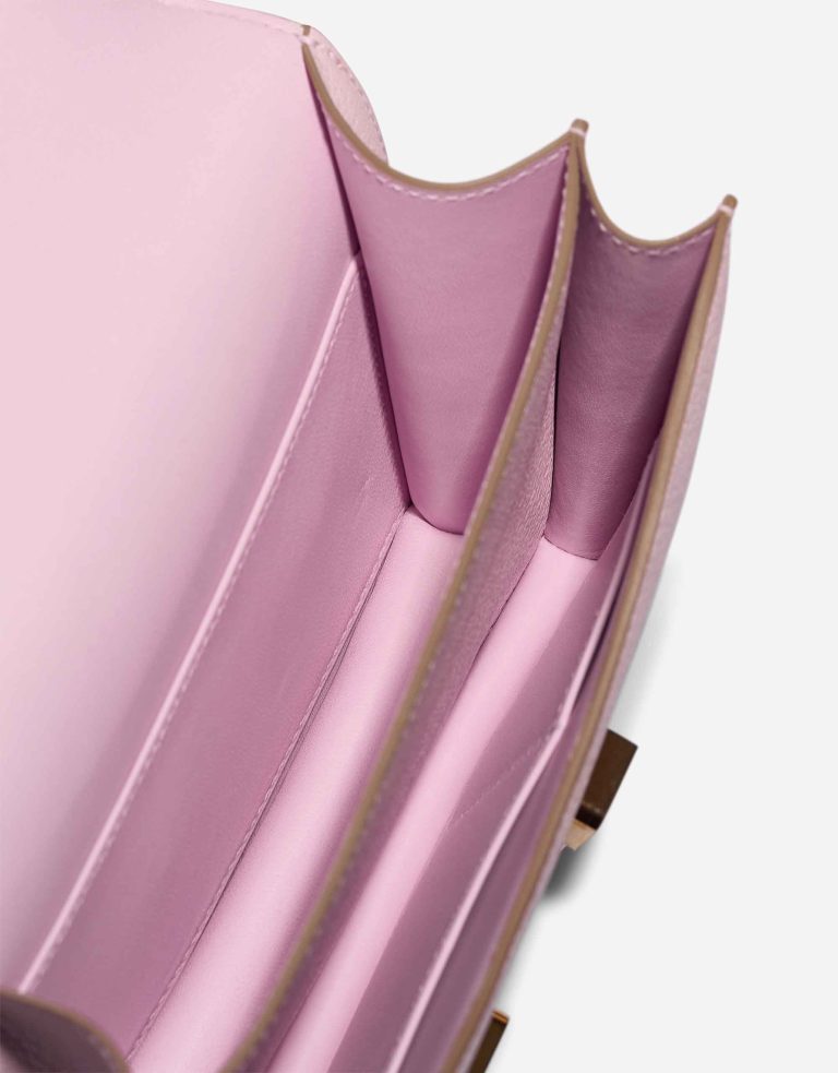 Hermès Constance 18 Chèvre Mysore Mauve Pâle Inside | Sell your designer bag