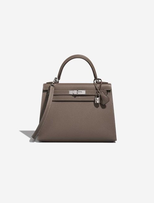 Hermès Kelly 28 Epsom Étoupe Front | Sell your designer bag
