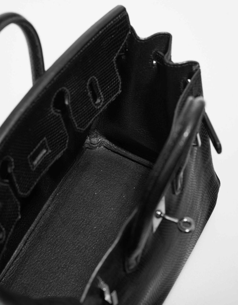 Hermès Birkin 25 Salvator Lizard Black Inside | Sell your designer bag