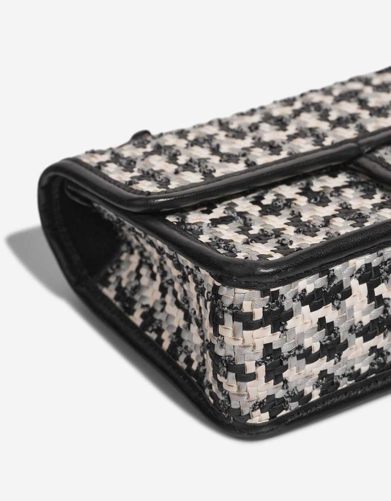 Chanel Timeless Medium Lamb / Tweed Black / White Signs of wear | Sell your designer bag
