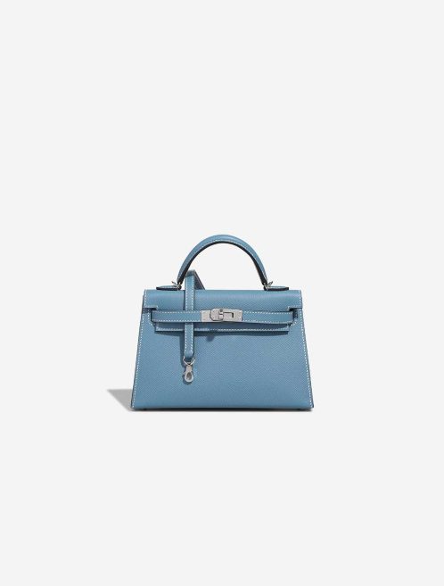 Hermès Kelly Mini Epsom Bleu Jean Front | Sell your designer bag