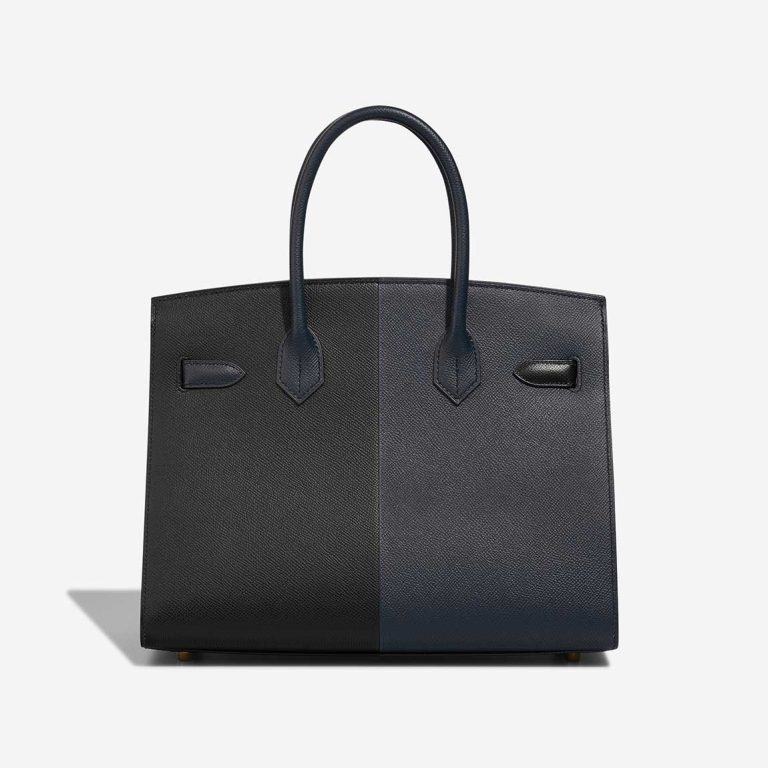 Hermès Birkin 30 Epsom Black / Bleu Indigo / Bleu Frida | Sell your designer bag