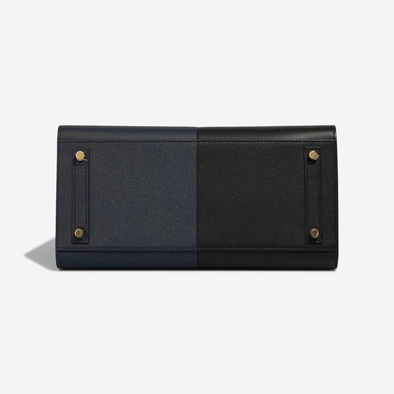 Hermès Birkin 30 Epsom Black / Bleu Indigo / Bleu Frida | Sell your designer bag