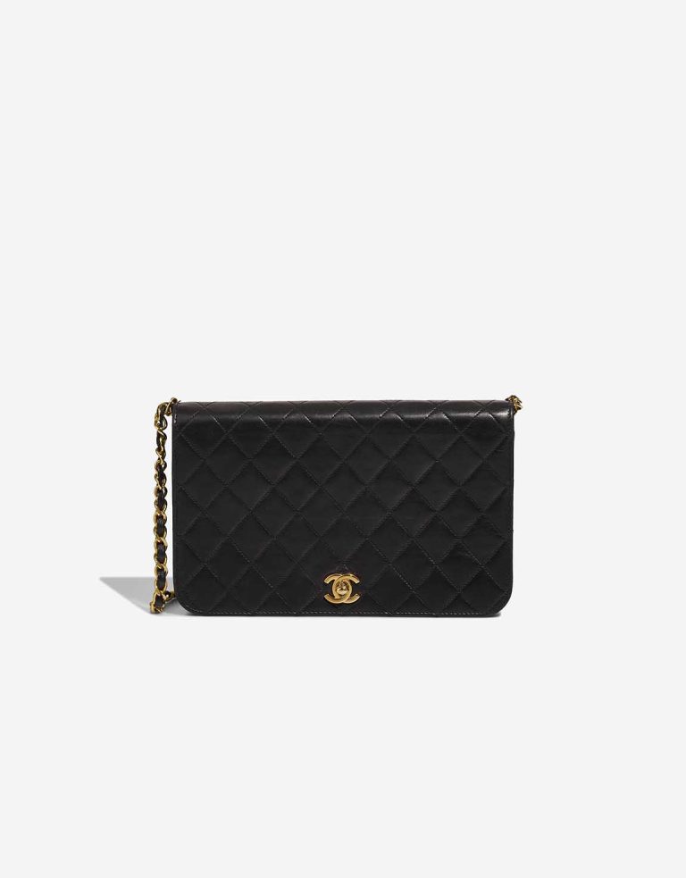 Chanel Timeless Medium Lamb Black Front | Sell your designer bag