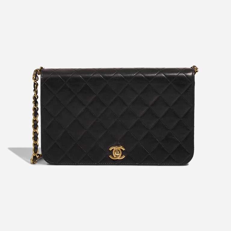 Chanel Timeless Medium Lamb Black Front | Sell your designer bag