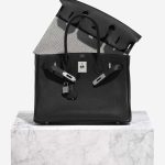 Hermès Birkin 3in1 30 Togo / Toile H / Swift Black / Écru Front | Sell your designer bag