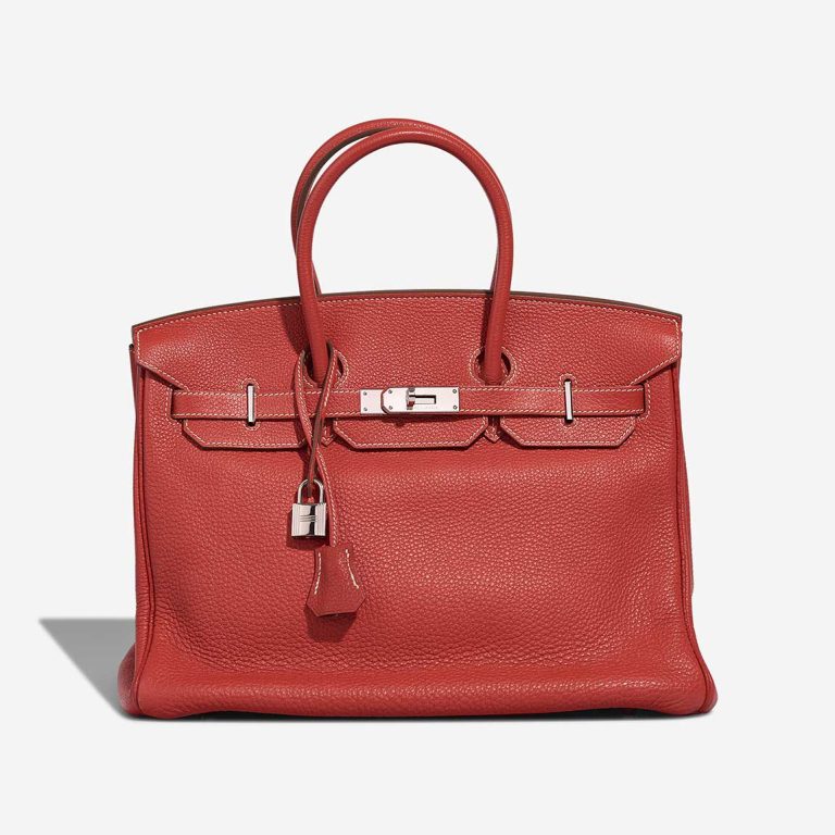 Hermès Birkin 35 Clémence Sanguine Front | Sell your designer bag