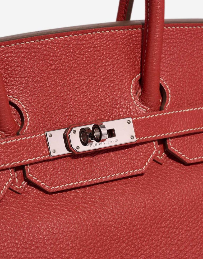 Hermès Birkin 35 Clémence Sanguine Closing System | Sell your designer bag