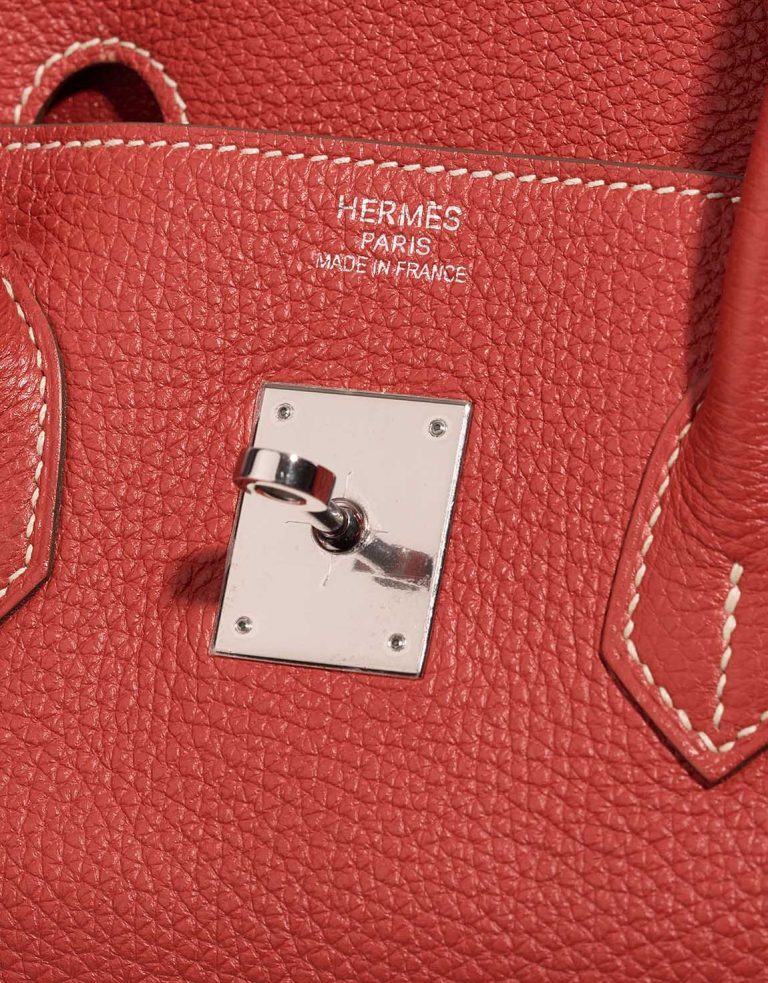 Hermès Birkin 35 Clémence Sanguine Logo | Sell your designer bag