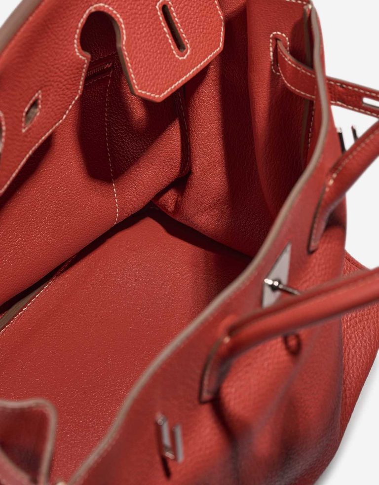 Hermès Birkin 35 Clémence Sanguine Inside | Sell your designer bag