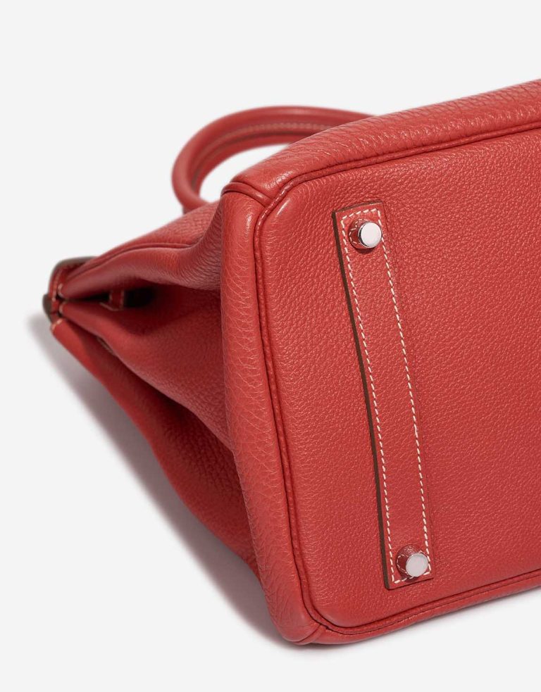 Hermès Birkin 35 Clémence Sanguine Signs of wear | Sell your designer bag