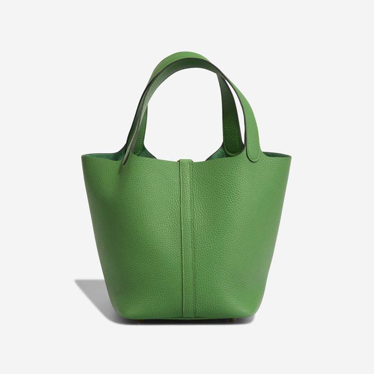 Hermès Picotin 22 Taurillon Clémence Vert Yucca | Sell your designer bag