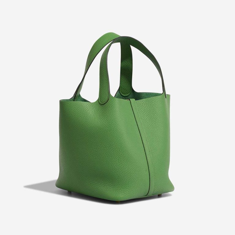 Hermès Picotin 22 Taurillon Clémence Vert Yucca | Sell your designer bag