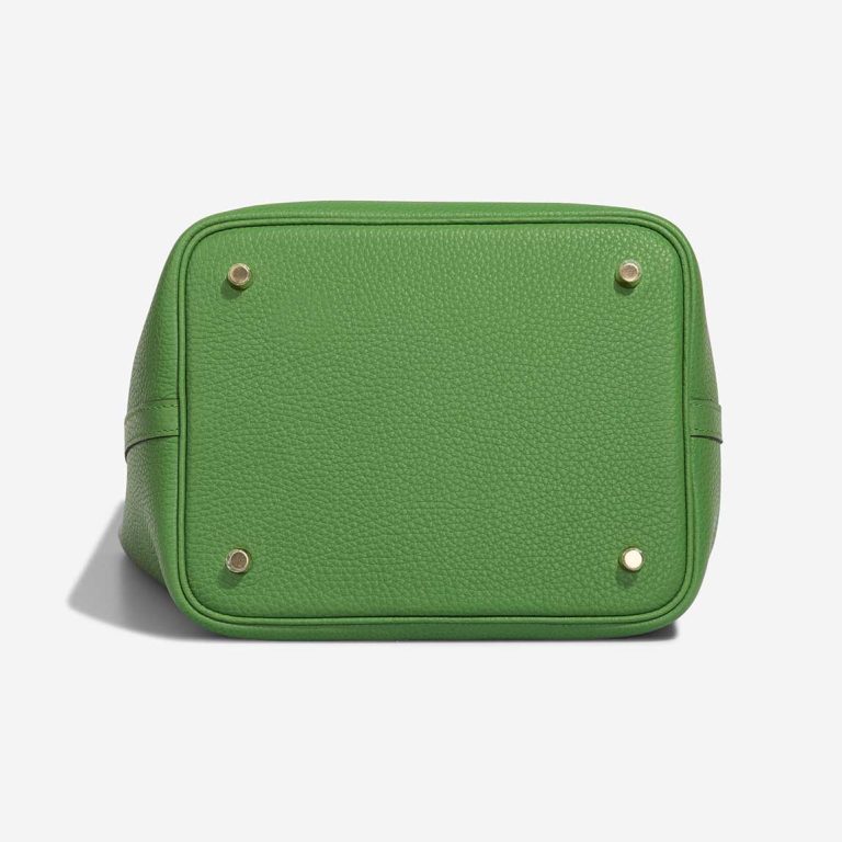Hermès Picotin 22 Taurillon Clémence Vert Yucca | Sell your designer bag